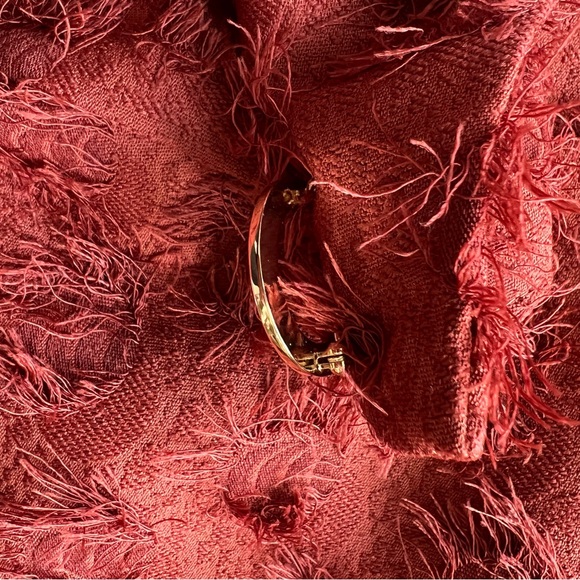 Dennis By Dennis Basso | Diagonal Clipped Jacquard Topper Jacket | Size 2X - Picture 10 of 15